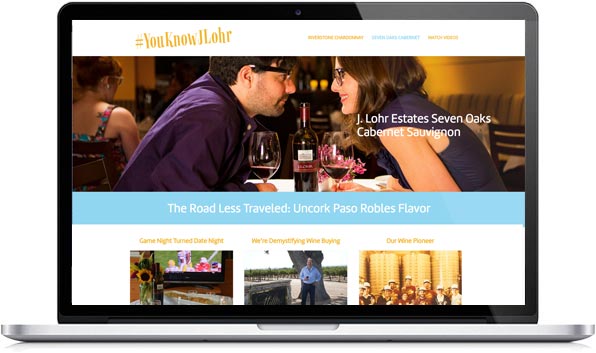 winery responsive website design