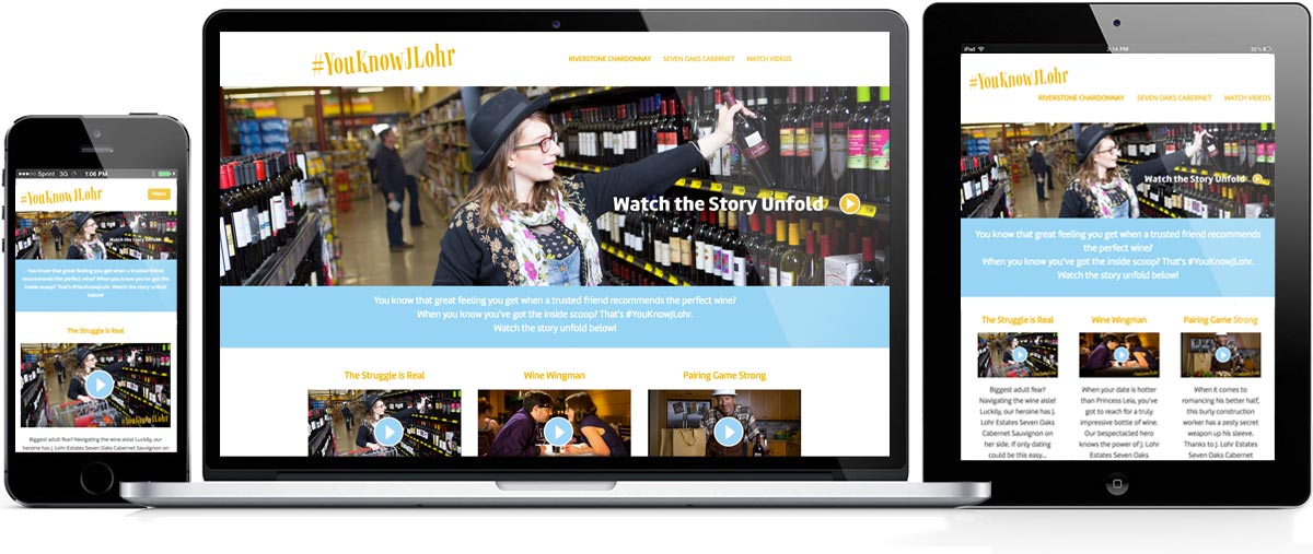 winery responsive web design