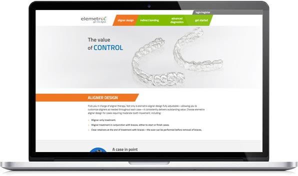 custom responsive web design for medical company