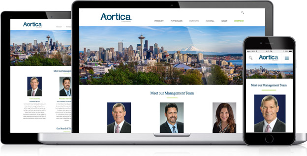 medical team web design