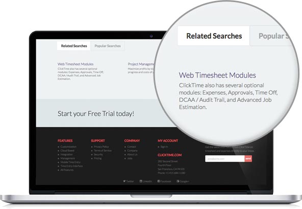 technology website related searches