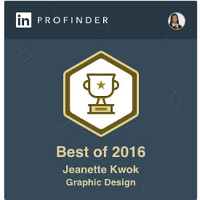 LinkedIn Graphic Design Award