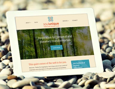 Reiki website design