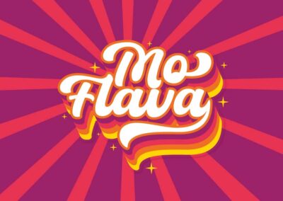 Mo Flava food truck logo design